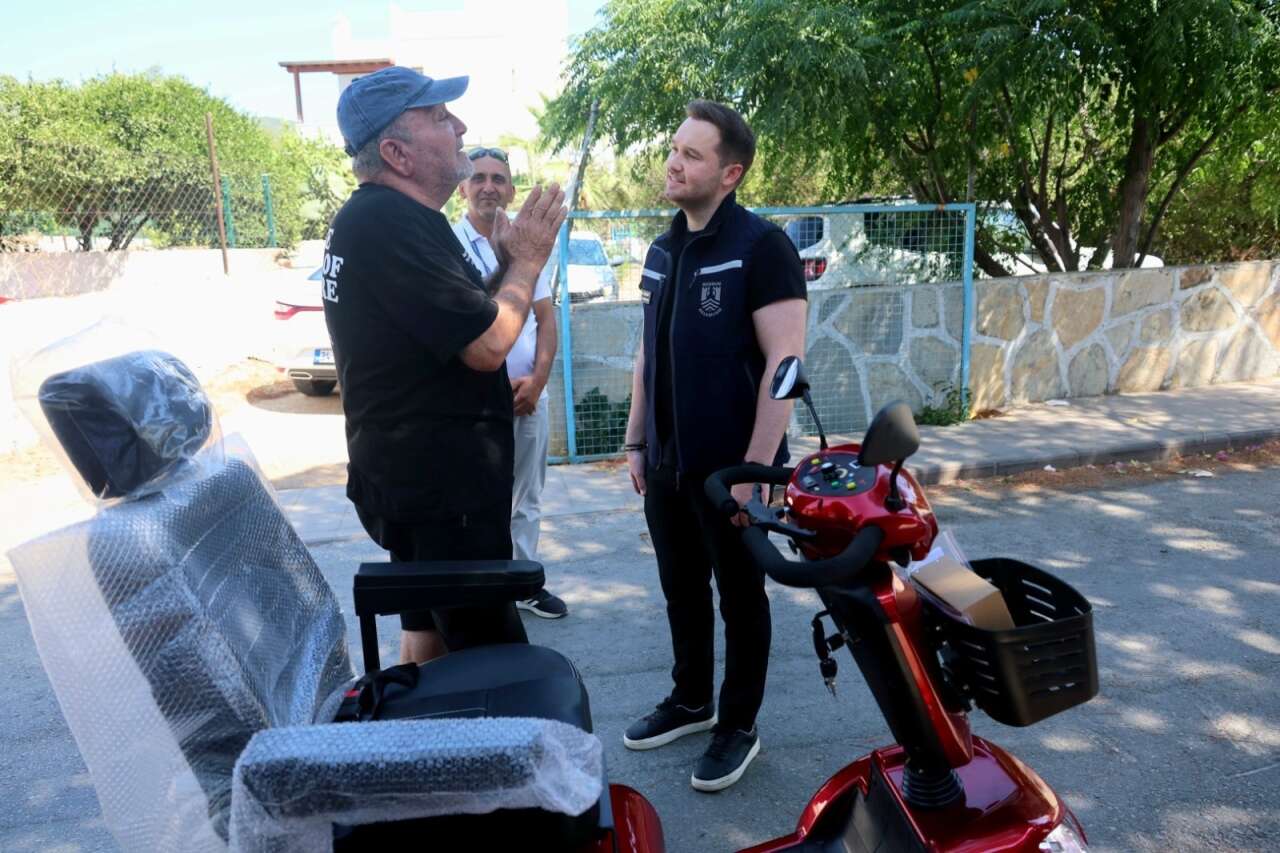 Bodrum’da Özel Gereksinimli Vatandaşlara  Belediye Eliyle Destek 2